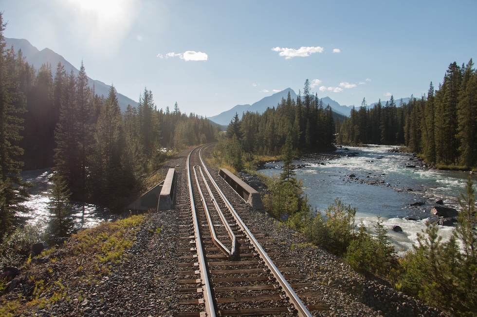 Canada Pacific Railway tracks